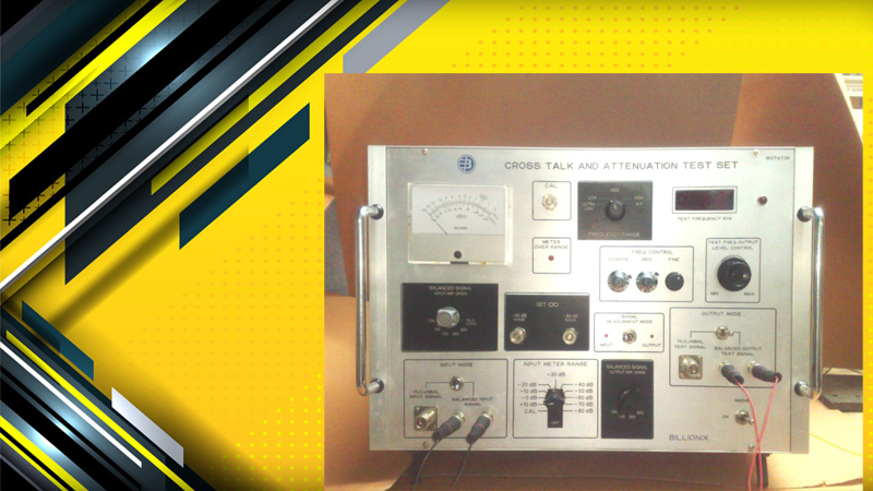 CROSS TALK AND ATTENUATION TEST SET