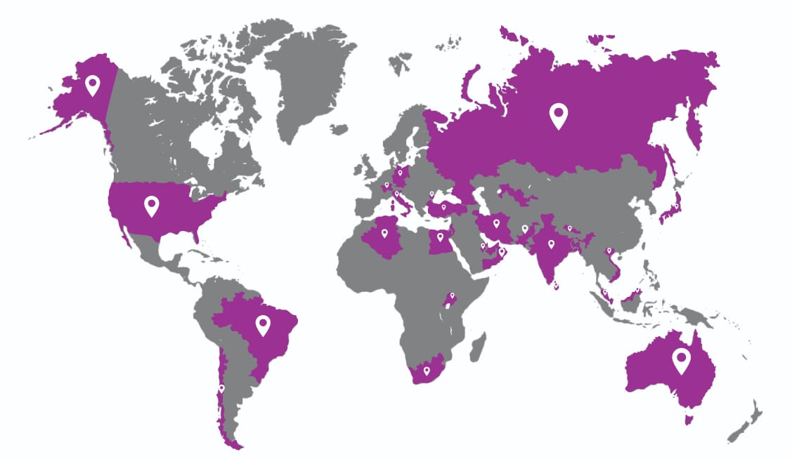 Where we Export Rv Industries